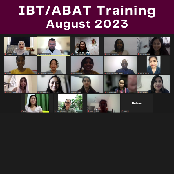 Congrats IBT+ABAT August 2023 with Shaza Attia, BCBA