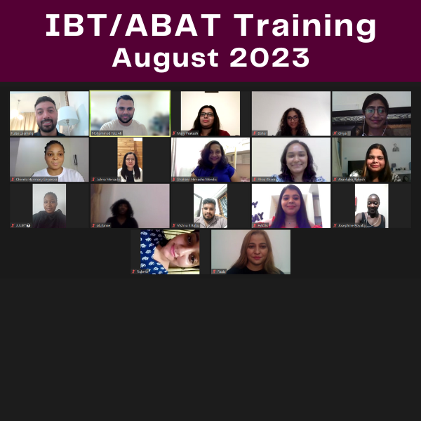 Congrats IBT+ABAT August 2023 with Farhan Yousef Farhan, BCBA